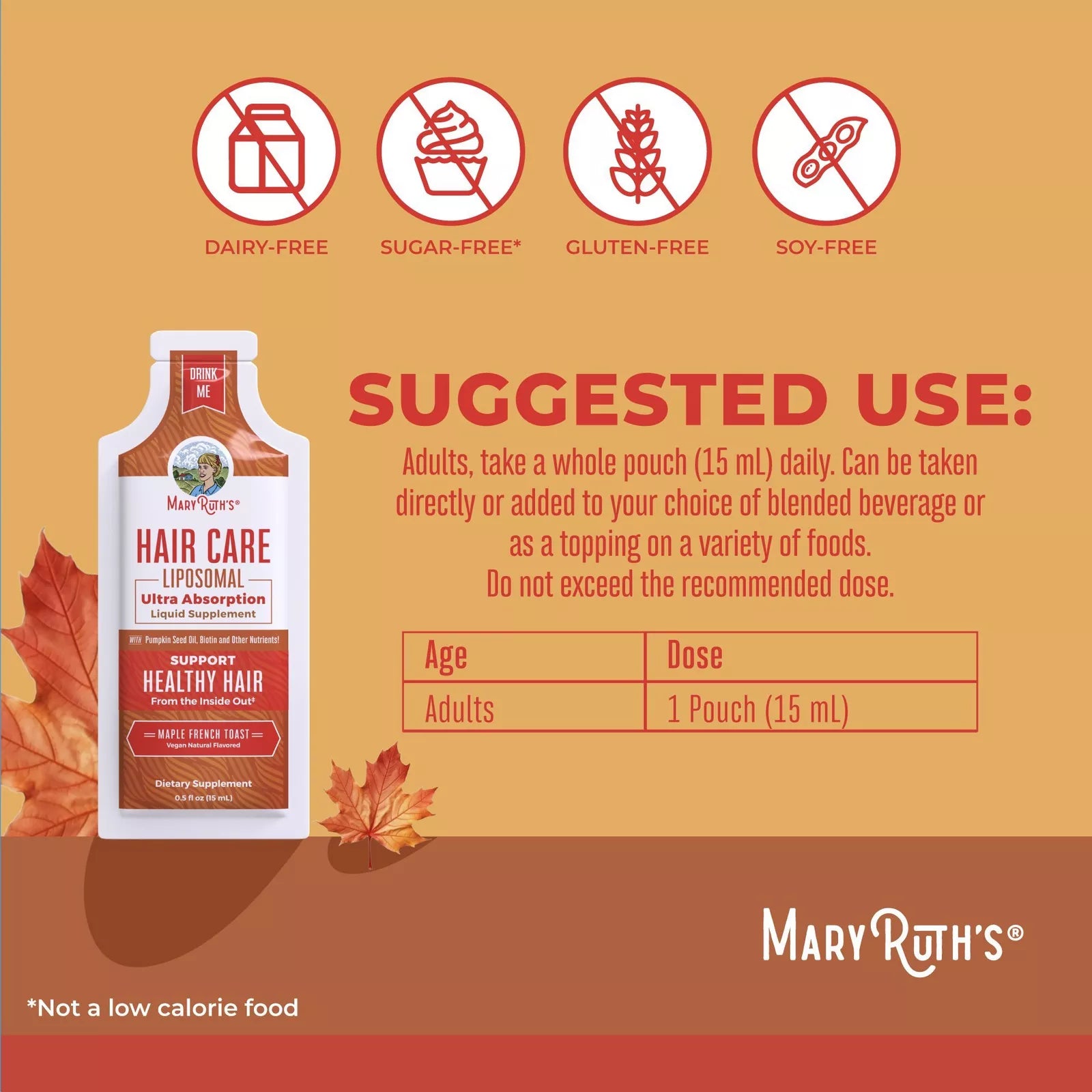 MaryRuth's Hair Care Liposomal Maple French Toast