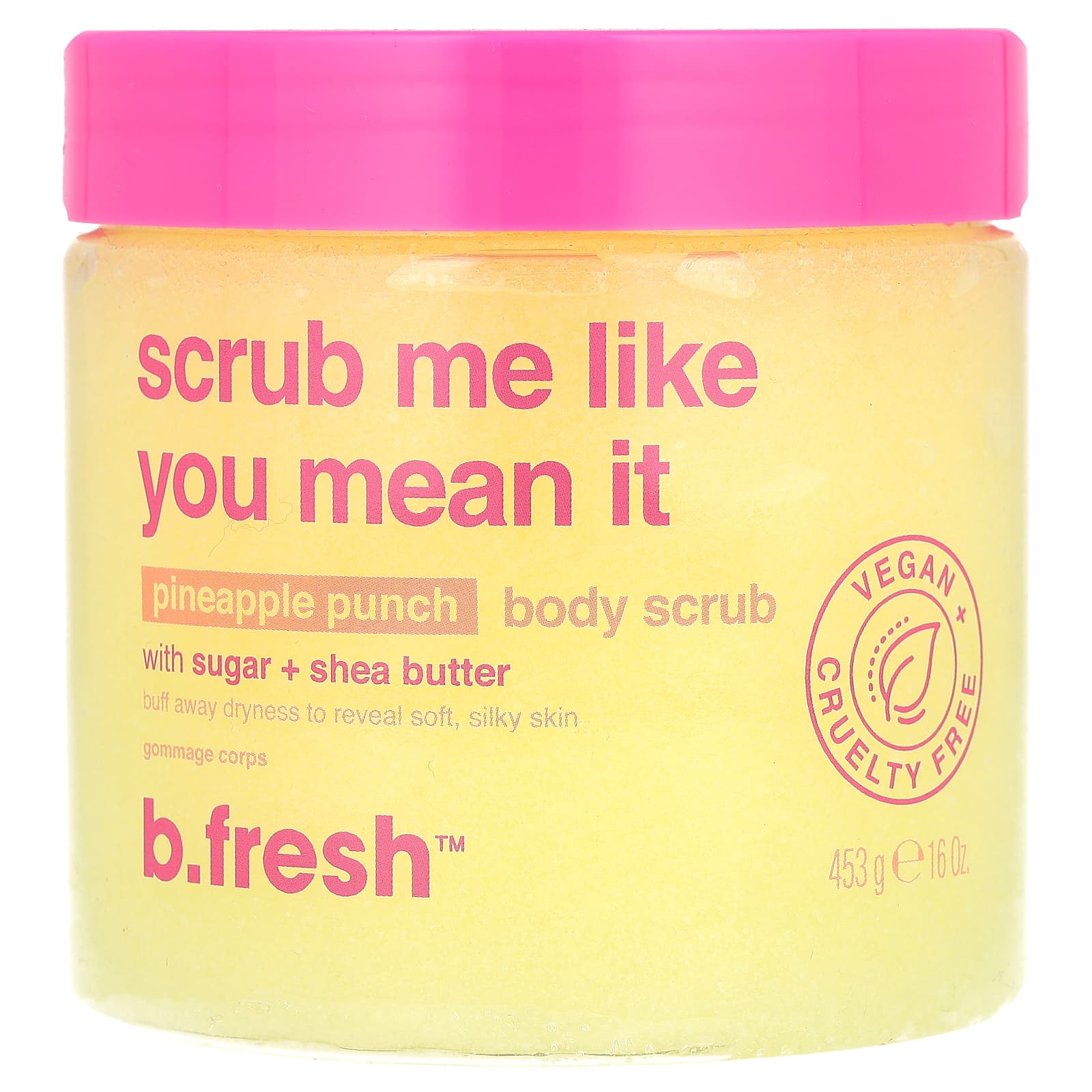 b.fresh Scrub Me Like You Mean It Pineapple Punch Sugar Scrub