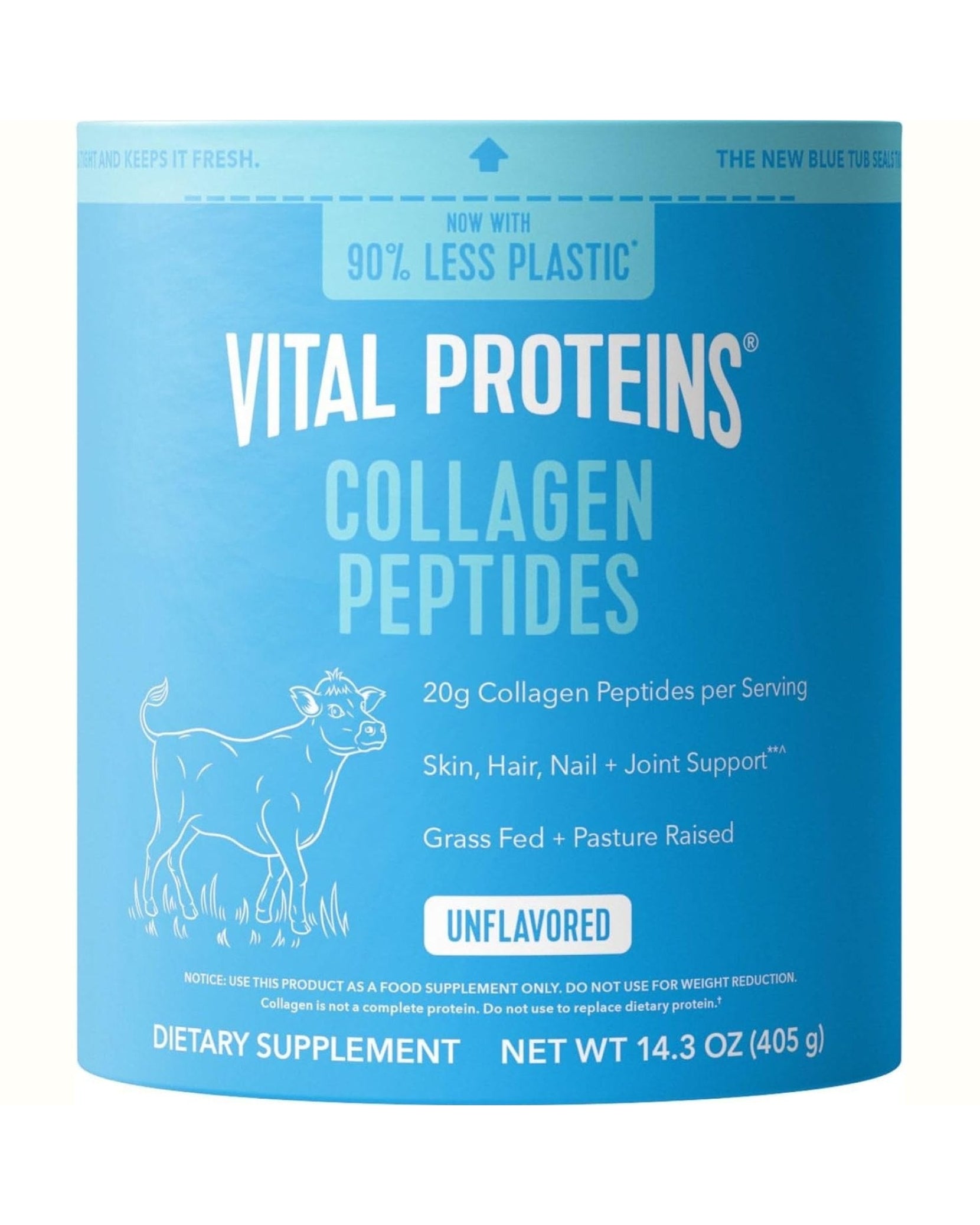 Vital Proteins Collagen Peptides Powder, Promotes Hair, Nail, Skin, Bone and Joint Health