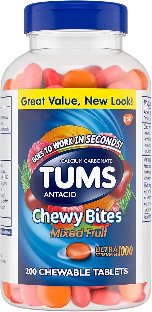 TUMS for Heartburn Relief and Acid Indigestion Relief