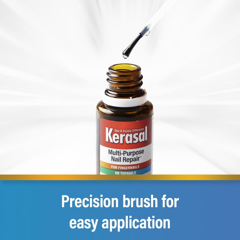 Kerasal Multi-Purpose Nail Repair, Nail Solution for Discolored and Damaged Nails