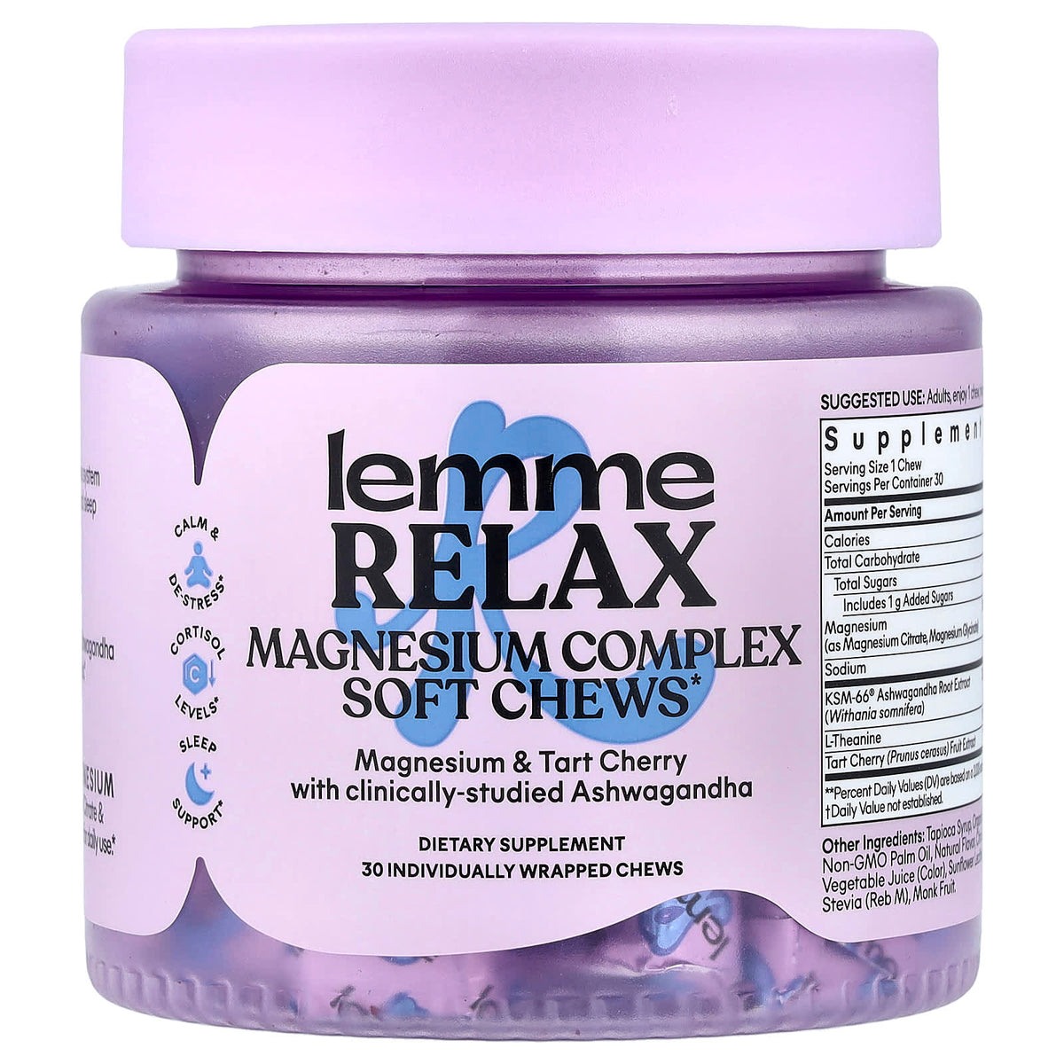Lemme Relax Soft Chews (30 Chews)