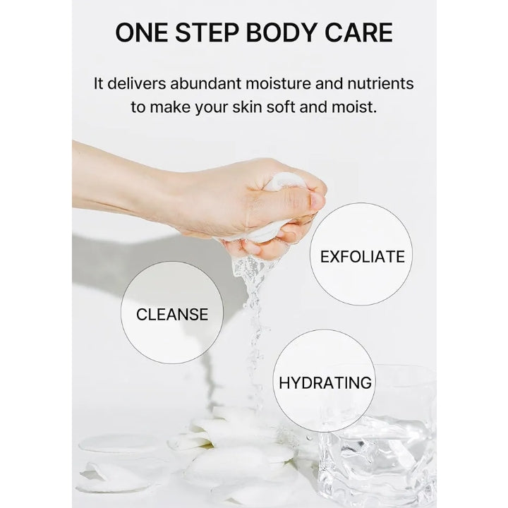 Celimax One Step Body Brightening Pad | Exfoliating Pad for Body, For Armpit Under Arm, Knee & Elbow