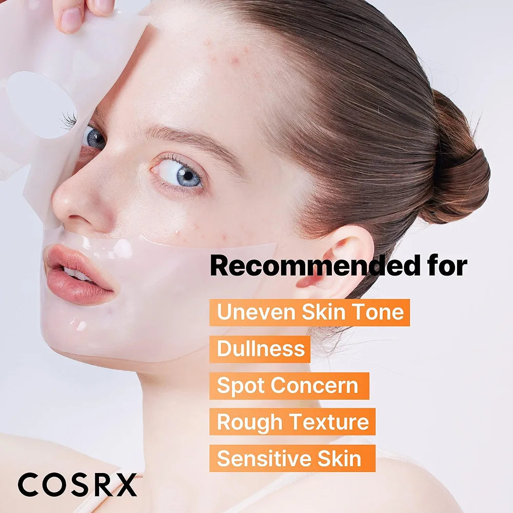 COSRX The Alpha-Arbutin Discoloration Care Hydrogel Face Masks Skincare 3 EA