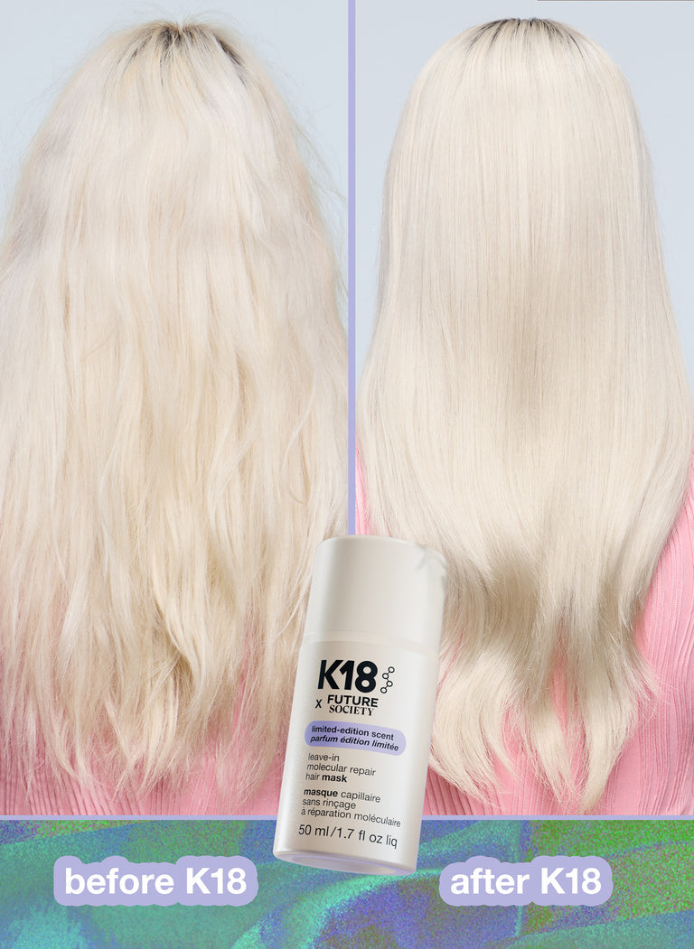 K18 Limited Edition leave-in molecular hair mask