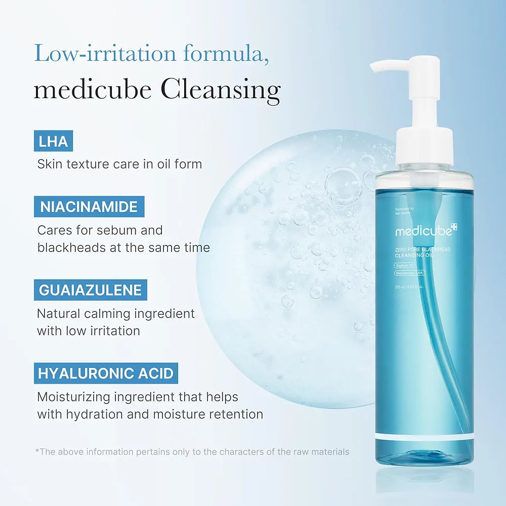 Medicube Cleansing Oil Zero Pore Blackhead
