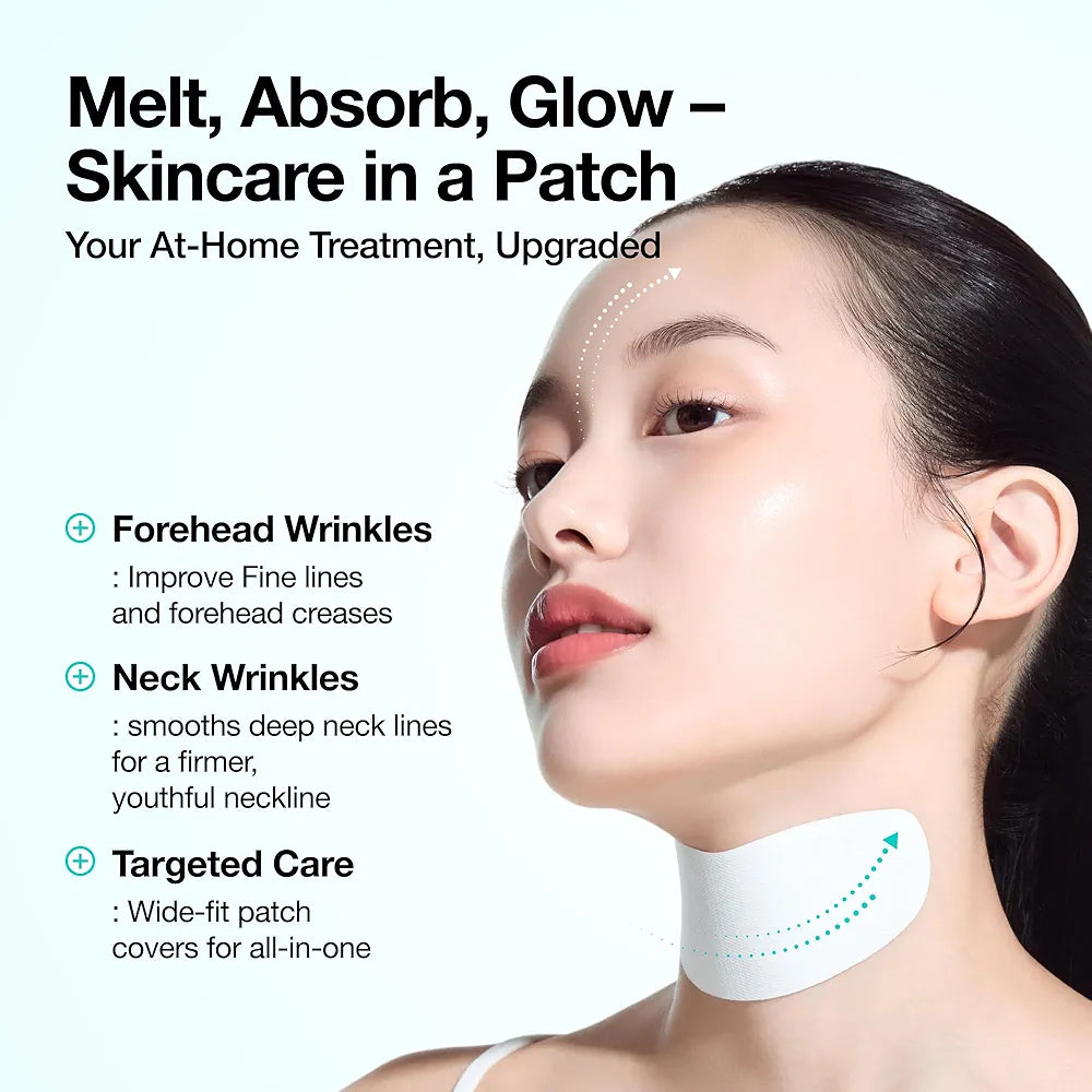 Anua PDRN Collagen Melting Patch for Neck, Lifting and Firming