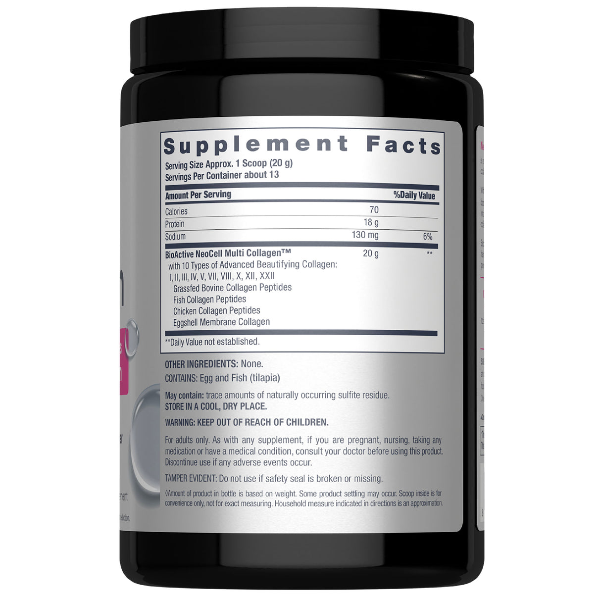 NEOCELL Multi Collagen Advanced Beauty Series, 9 oz (255 g) Powder