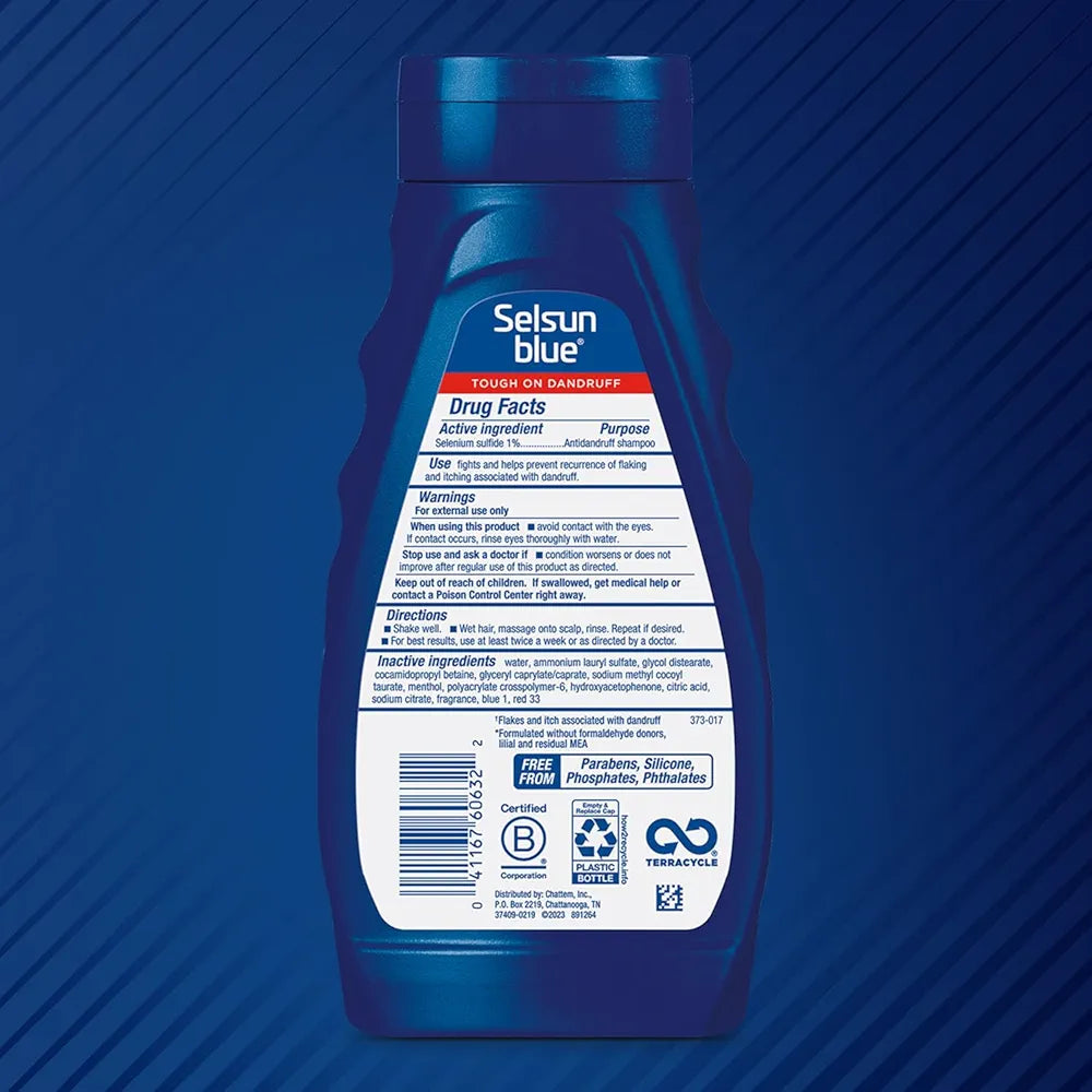 Selsun Blue itchy dry scalp | Anti-dandruff Shampoo