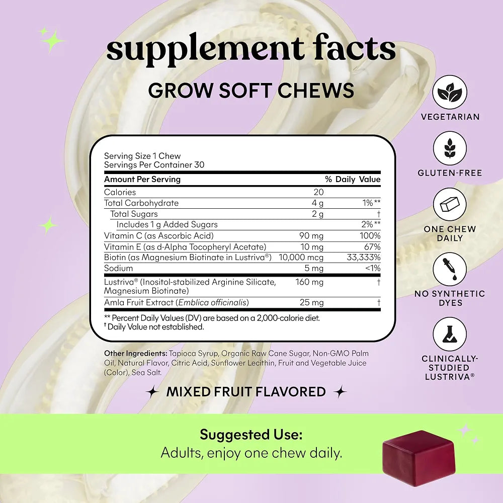 Lemme Grow Hair Growth Booster Soft Chews