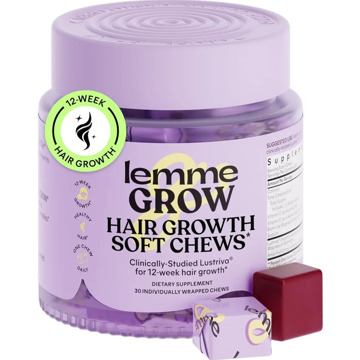Lemme Grow Hair Growth Booster Soft Chews