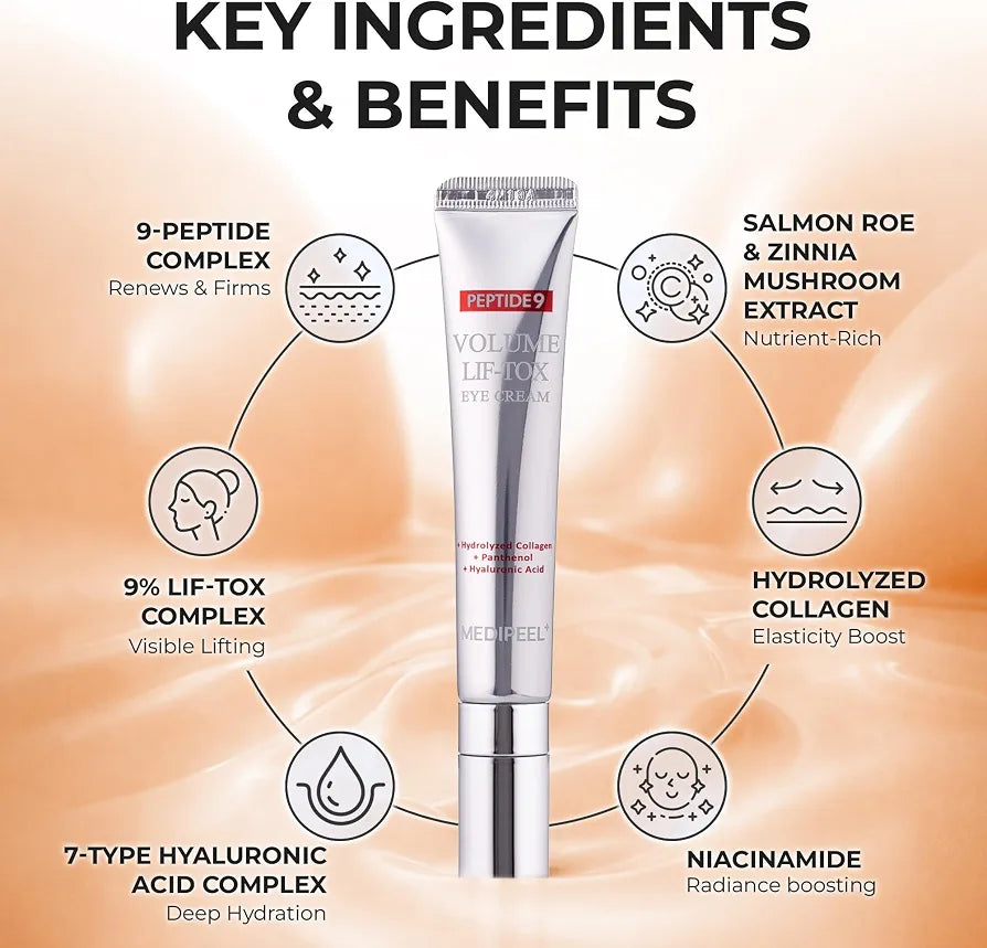 MEDIPEEL Peptide 9 Volume Lif-Tox Eye Cream