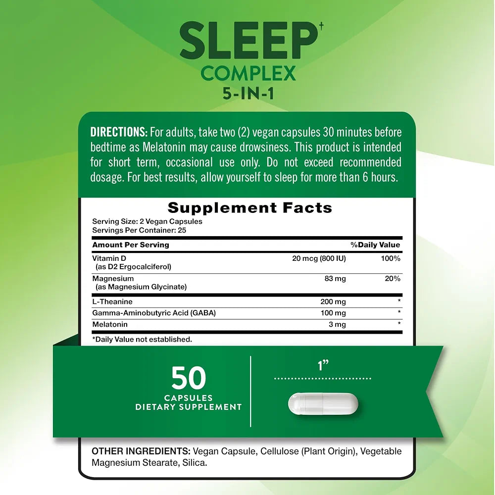 Nature's Truth Melatonin Complex