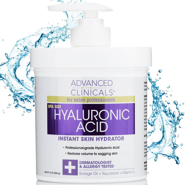 Advanced clinicals hyaluronic acid cream