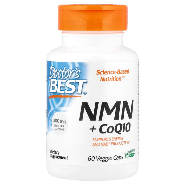 Doctor's Best
NMN + CoQ10 , 60 Veggie Caps