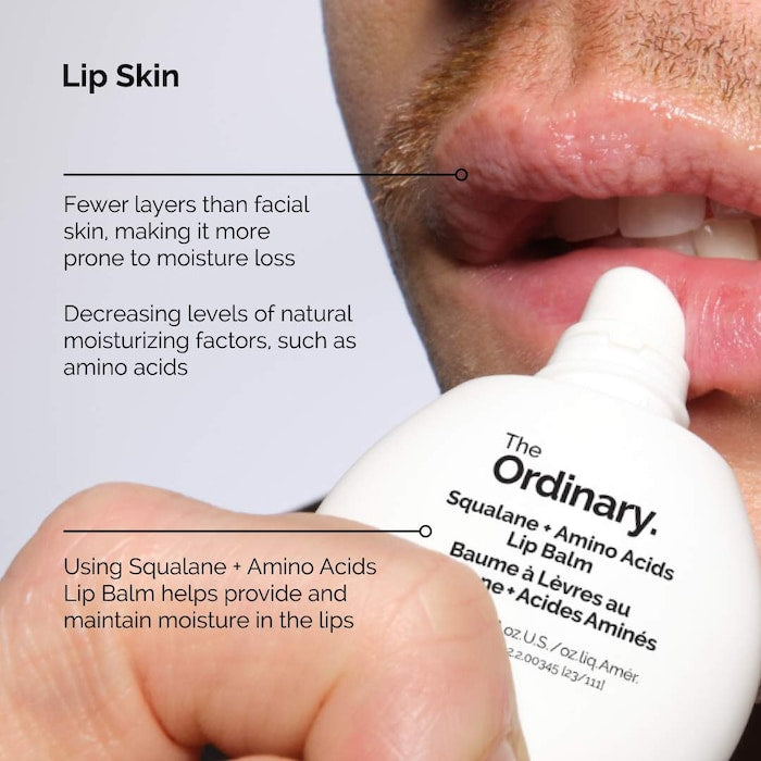 The Ordinary 
Squalane + Amino Acids Hydrating Lip Balm