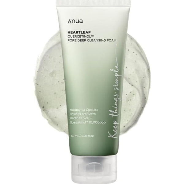 ANUA Heartleaf Quercetinol Pore Deep Cleansing Foam