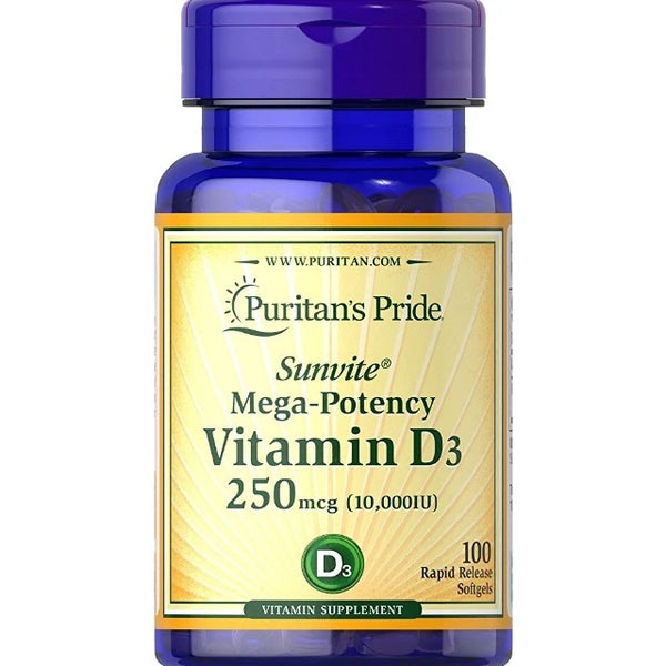 Puritan's Pride Vitamin D3 10,000iu