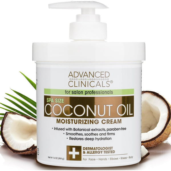 Advanced clinicals Coconut moisturizing cream