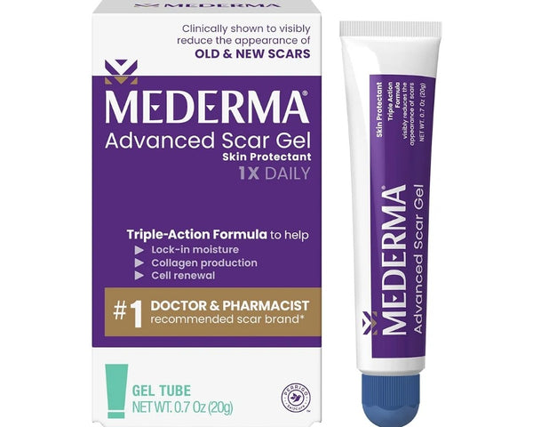 Mederma Advanced Scar Gel, Treats Old and New Scars