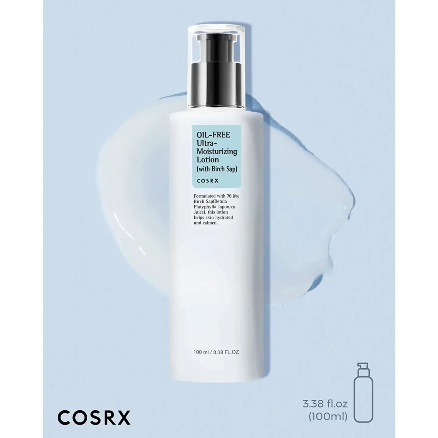 Cosrx Oil-Free Ultra-Moisturizing Lotion with Birch Sap