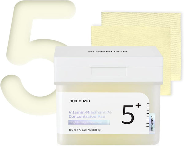 numbuzin No.5+ Vitamin-Niacinamide Concentrated pad 180ml/70 Pads