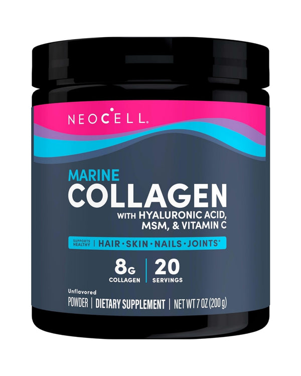 NeoCell Marine Collagen with Beauty Blend, Unflavored Powder