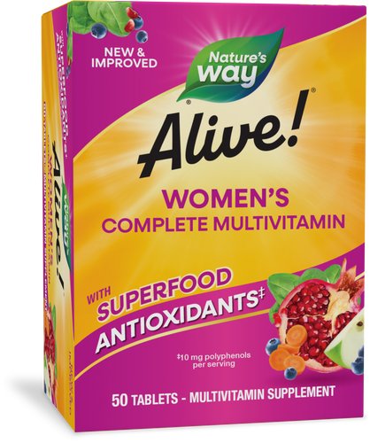 Alive!® Women's Complete Multivitamin 50 Tabs