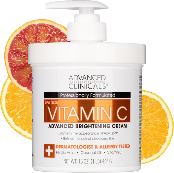 Advanced clinicals vitamin-c brightening cream