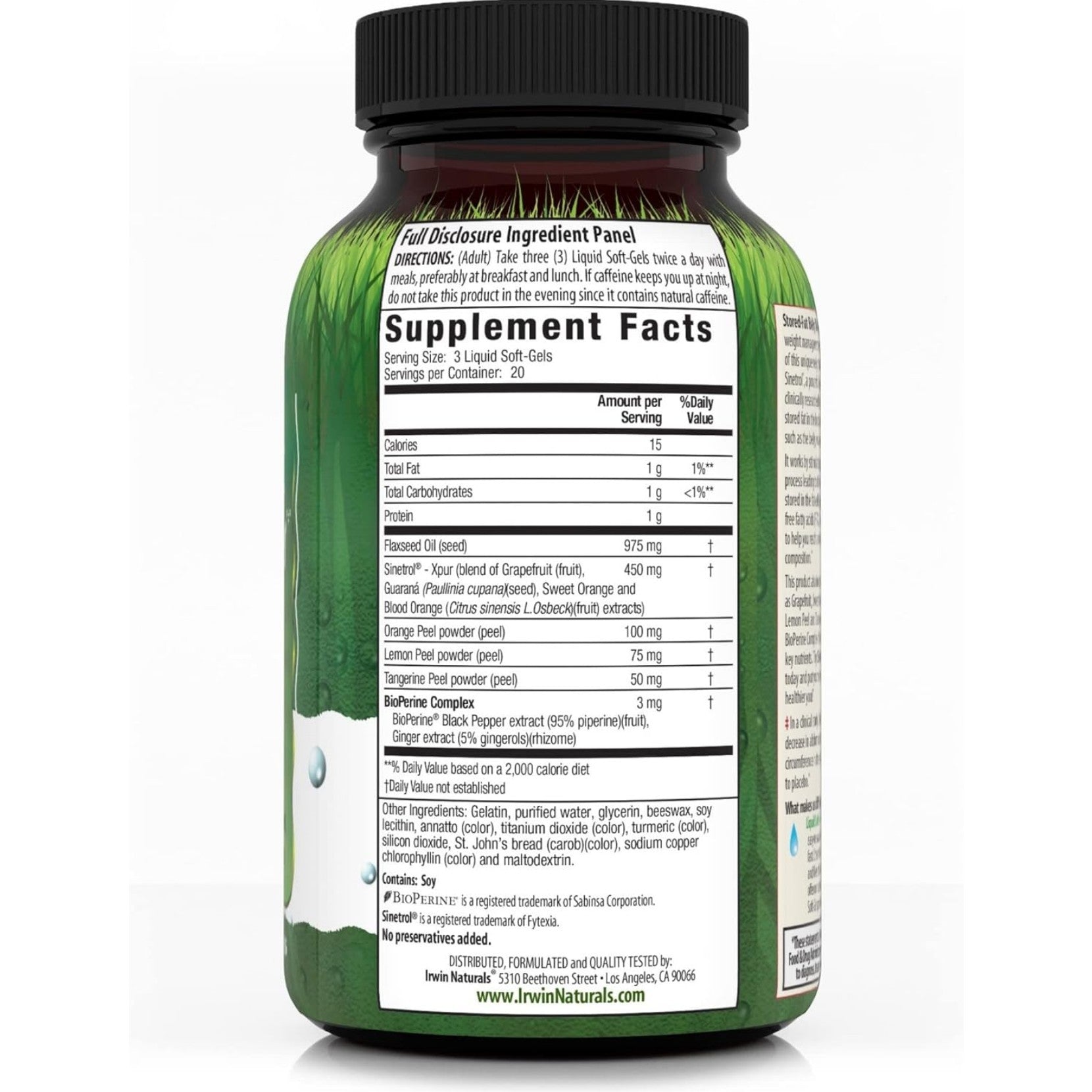 Irwin Naturals Stored-Fat Belly Burner