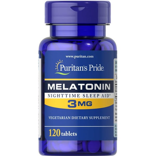 Puritan's Pride Melatonin 3 mg 120 tabs