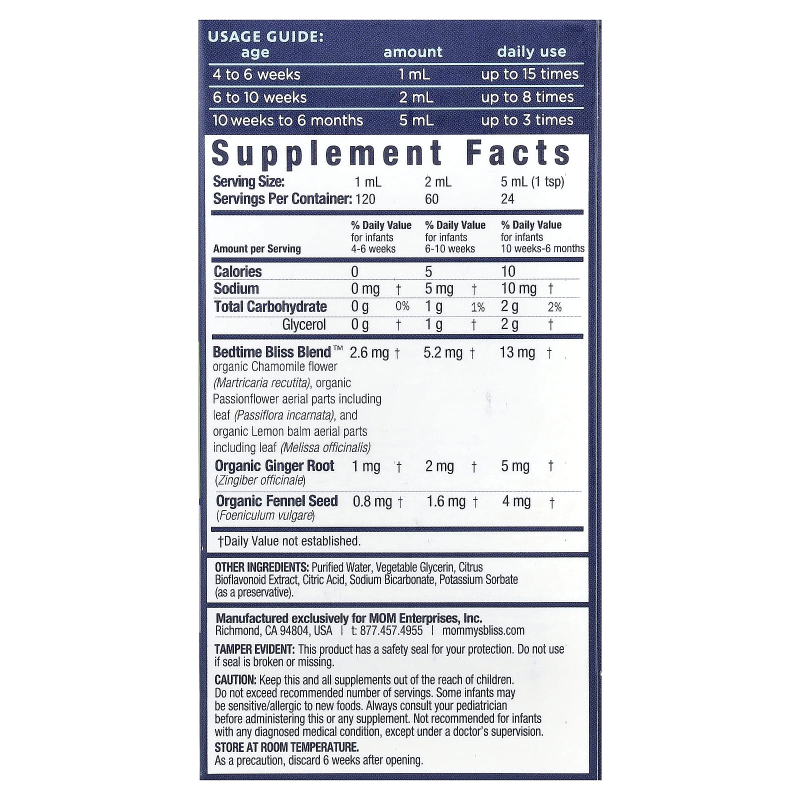 Mommy's Bliss Gripe Water