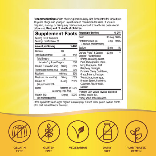 Alive!® B-Complex 60 Gummies