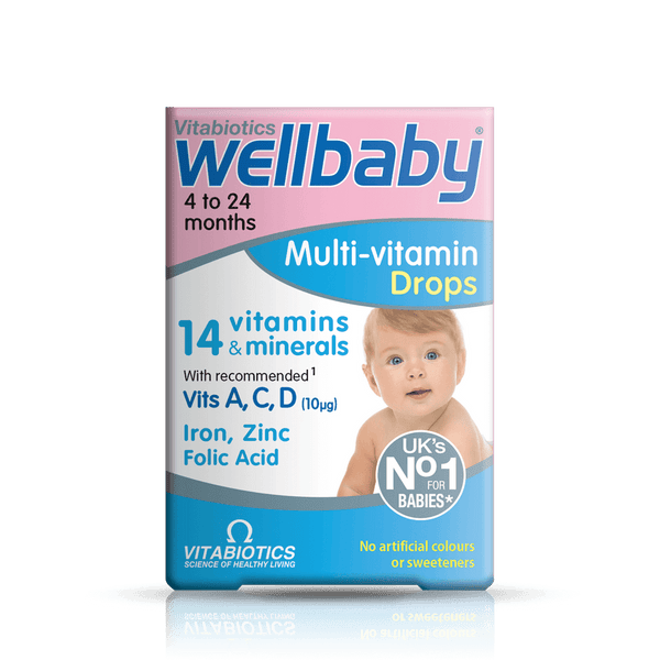 Wellbaby Multi-vitamin Drops
30ml