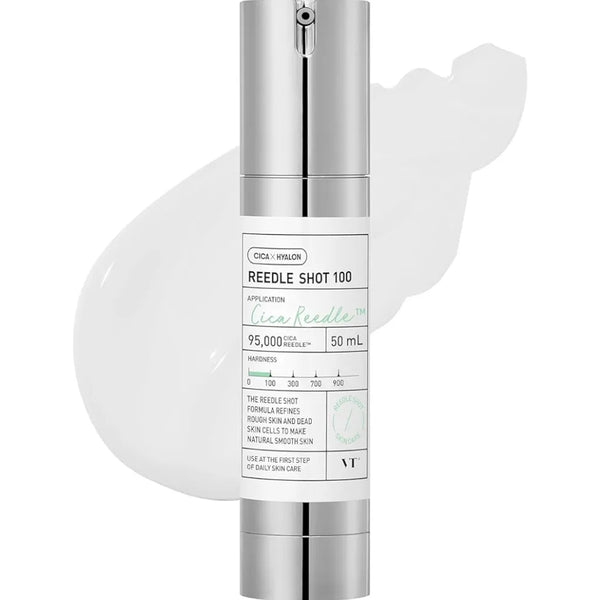 VT COSMETICS CICA Reedle Shot 100, Daily Night Exosome, Microneedling Serum