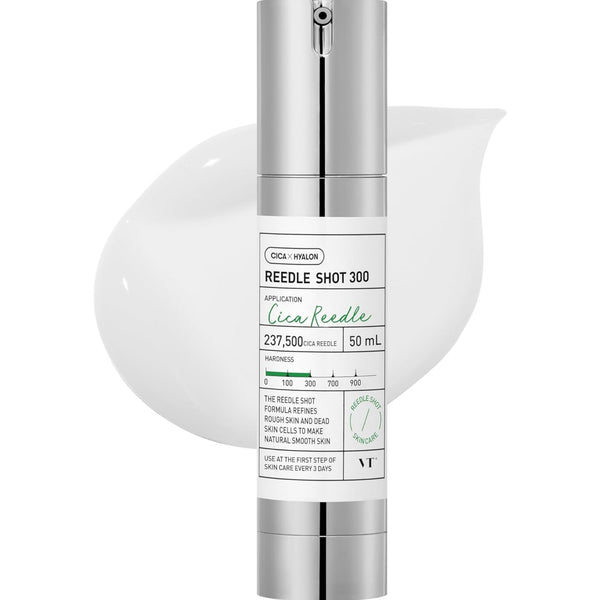 VT COSMETICS CICA Reedle Shot 300, Advanced Night Exosome, Microneedling Serum