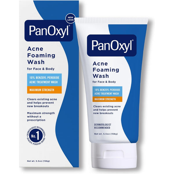 Panoxyl Acne Foaming Wash Benzoyl Peroxide 10% (156gm)