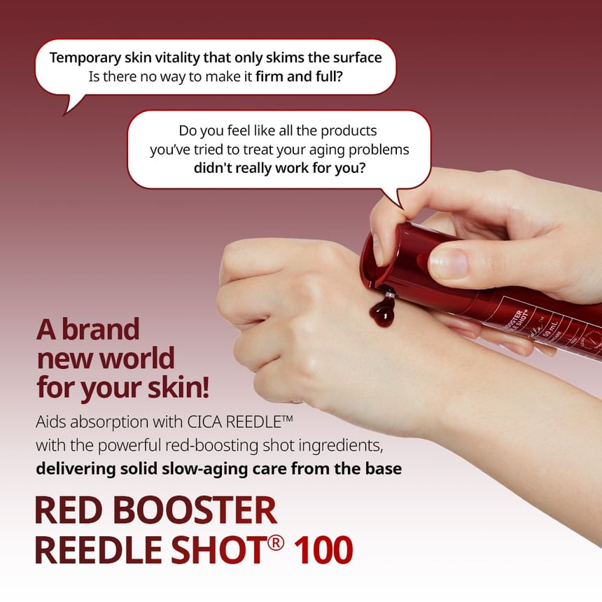 VT COSMETICS Red Booster Reedle Shot 100 Microneedling Serum