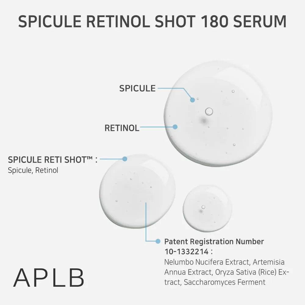 APLB Spicule Retinol Shot 180 Serum