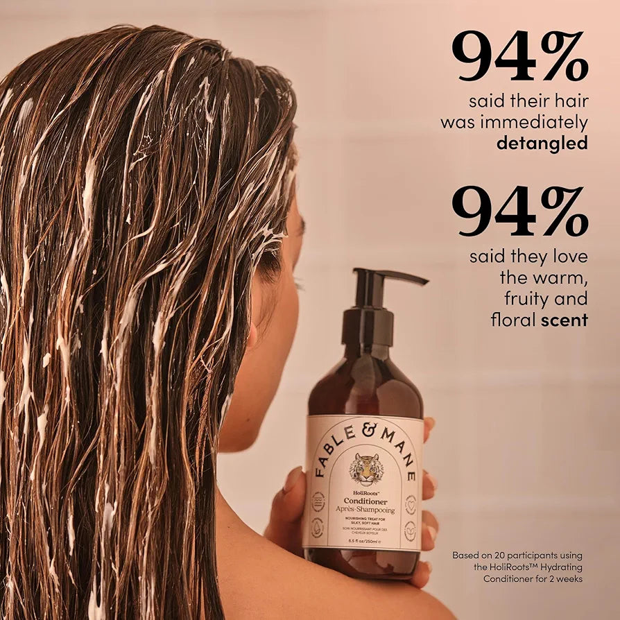 Fable & Mane 
Hydrating Conditioner for Thick, Dry, Damaged Hair