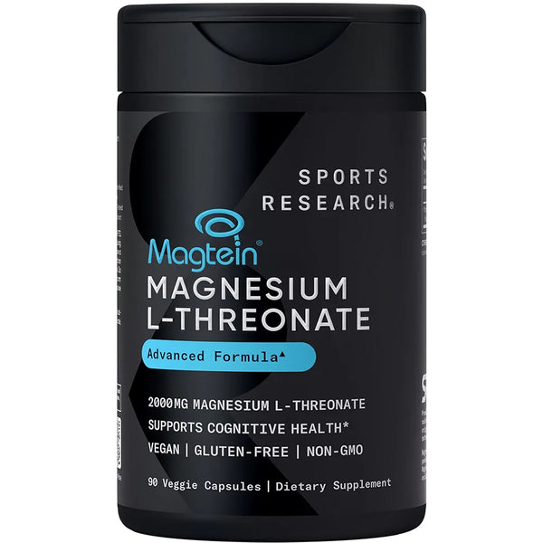 Sports Research Magtein Magnesium L-Threonate Capsules