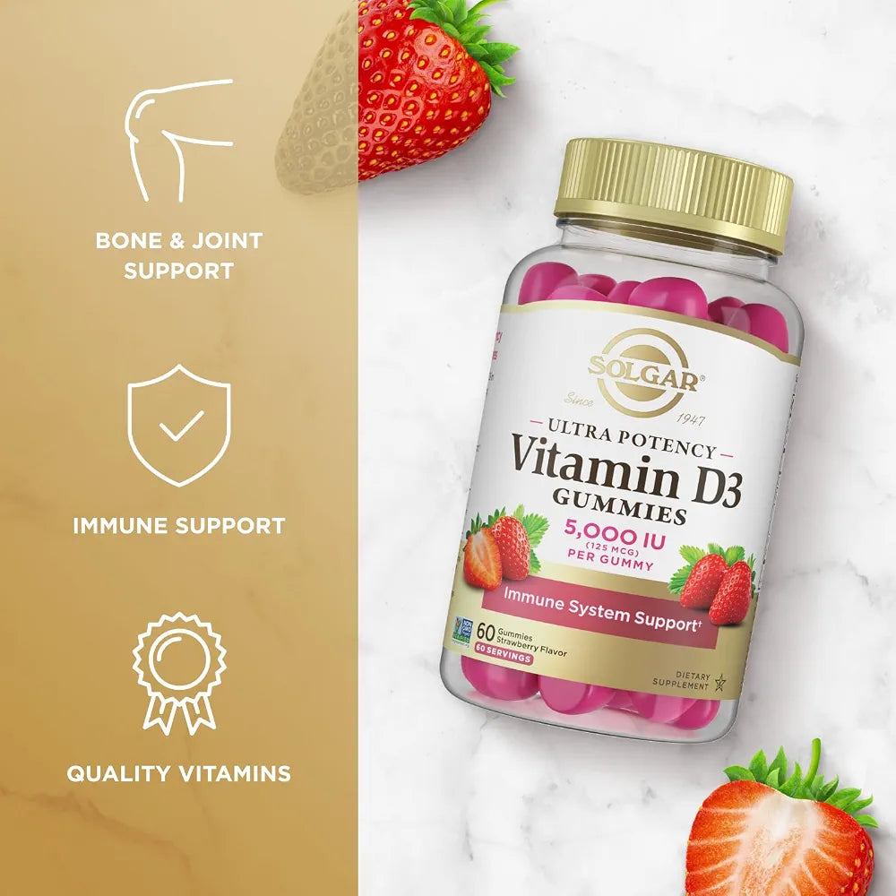 Solgar Vitamin D3 Gummies for Adults