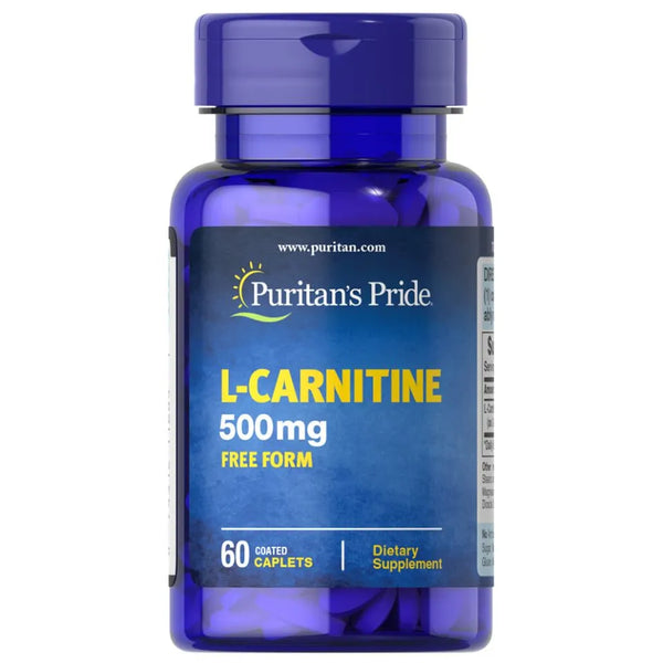 Puritan Pride  L-Carnitine 500mg  - 60 Tablets