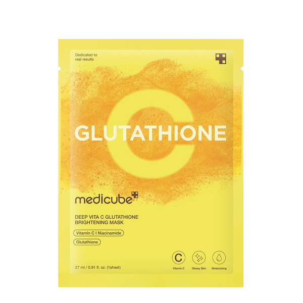 Medicube Deep Vita C Glutathione Brightening Mask