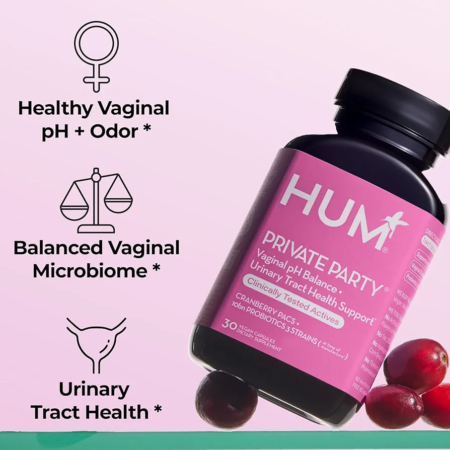 HUM Private Party Vaginal Probiotics for Women