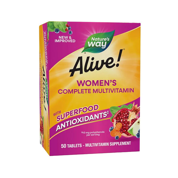 Alive!® Women's Complete Multivitamin tablets