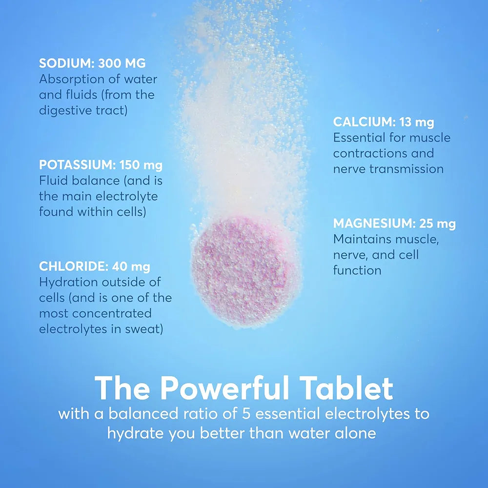 Nuun Electrolyte Drink Tabs Tri Berry- 10 effervescent tablets
