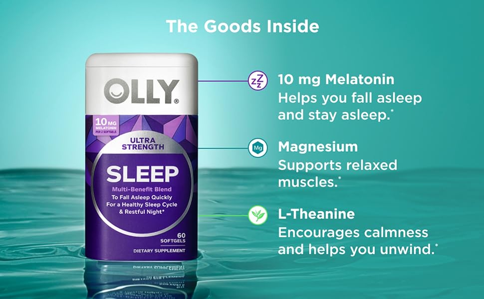 OLLY Ultra Strength Sleep Softgels