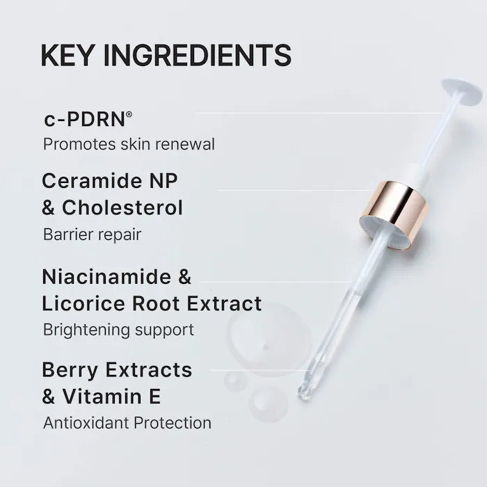 Rejuran Dual Effect Ampoule c-PDRN® 0.5% Rejuvenating Serum for Visible Firmness & Barrier Support -