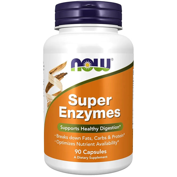 NOW Super Enzymes - 90 Capsules